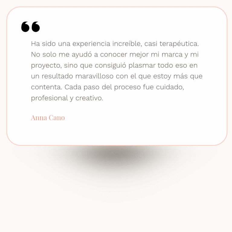 testimonio de Anna Cano